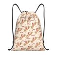 thumbnail image 1 of Kuqiui Howdy Cowgirl Print Drawstring Backpack Drawstring Bags,Draw String Back Bag Drawstring Bags for Sports,Gym,Travel,Swimming,Beach, 1 of 8