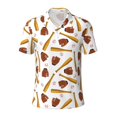 thumbnail image 1 of Kuqiui Mens Golf Polo Shirt Dry Fit Performance Sport Short Sleeve Golf Polo Shirts for Men-Baseball Sport, 1 of 5