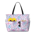 thumbnail image 1 of Kuqiui Tie Dye Print Beach Pool Bags Tote for Women Ladies Large Gym Tote Carry On Bag for Weekender Travel Waterproof, 1 of 6