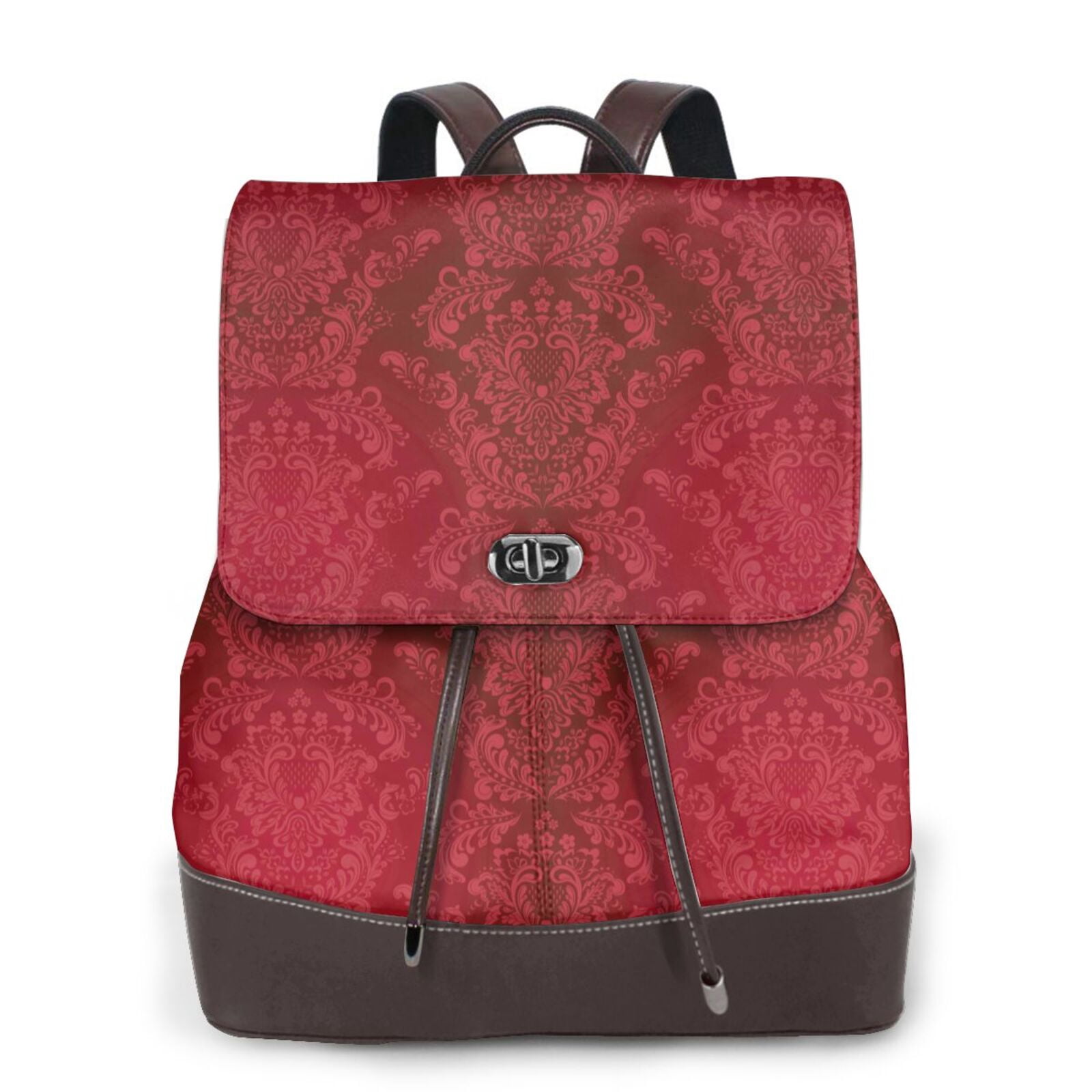 burgundy leather backpack purse Dark Brown Bucklesbury Italian for Business, Travel & Equipment The backpack features multiple pockets and compartments to keep your belongings organized and easily accessible Valextra - My Logo Leather