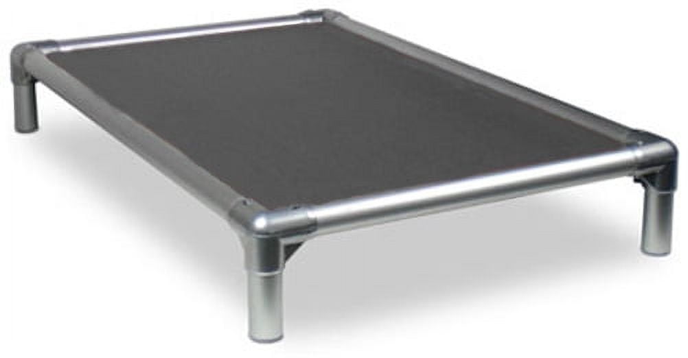 Large Orthopedic Chew Resistant Elevated Dog Bed with Aluminum Frame