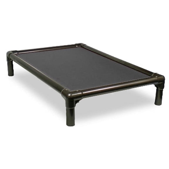 Kuranda Orthopedic Chewproof Elevated Dog Bed - Indoor - Walnut PVC Frame