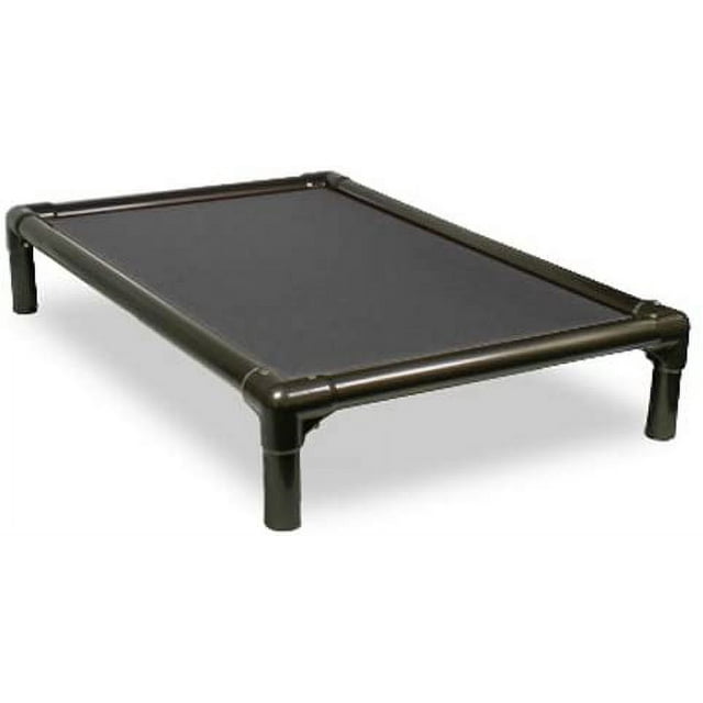 Kuranda Orthopedic Chewproof Elevated Pet Dog Bed, Large, Smoke