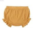 thumbnail image 1 of Kureaily Baby Girls Boys Solid Spring Summer Shorts Ruffle Clothes/ 0-6 Months/ (Yellow), 1 of 4