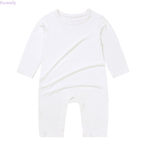 Kureaily Baby Pajamas Long Sleeve Rompers Snap Closure Sleeper For Boy Girls 12-18 Months