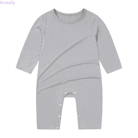 Kureaily Baby Pajamas Long Sleeve Rompers Snap Closure Sleeper For Boy Girls 6-9 Months