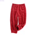 thumbnail image 1 of Kureaily Boys And Girls' Flannel Clothes Pants Winter Warm Soft Fuzzy Homewear With Sweatpants/ 18-24 Months/ Toddler (Red), 1 of 3