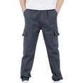 thumbnail image 1 of Kureaily Boys Cargo Pants Stretch Elastic Waist School Kids Twill Joggers Boys Athletic Sweatpants 8-9 Years, 1 of 4