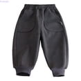 thumbnail image 1 of Kureaily Boys Winter Lined Pants Thermal Insulated Trousers For Kids Thickened Warm Sport Joggers With Soft Interior Comfortable All Day Play 8-9 Years, 1 of 4