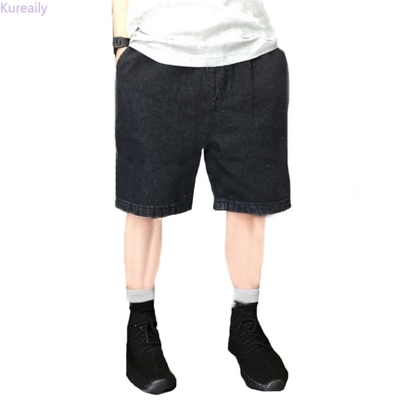 Kureaily Boys Workwear Jeans Retro Children's Summer Clothes Shorts 2 12 Years / 2-3 Years/ Little Kid (Black)