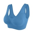 thumbnail image 1 of Kureaily Bra Plus Bra Ultra Thin Size Full Cup Tops Large Color Sports Women Bra Women's Blouse Womens Deep V Bras, 1 of 3