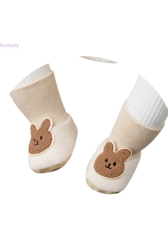 Breathable Soft Sole First For Flexible Lightweight Non Baby Shoes For Crawling And Early Walking Stages/ Size 4,3-5 Months(Gold)