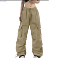 thumbnail image 1 of Kureaily Cargo Pants Women Baggy Pants Woman Mutil Pockets Loose Fit Casual Pants for Women, 1 of 5