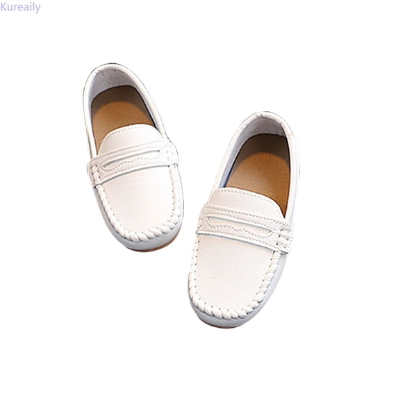 Kureaily Children Casual Shoes For Boys And Girls Flat Bottom Lightweight Soft Comfortable Solid Color On Style 15-18 Months