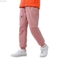 thumbnail image 1 of Kureaily Children's Hiking Trousers Water Proof Outdoor Trekking Trousers Elasticated Waist Thicken Jogging Bottoms For Kids Boys Girls 9-10 Years, 1 of 6