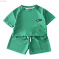 thumbnail image 1 of Kureaily Children's Wear Summer Children's Casual Suit Loose Clothes Boys Short Sleeve Baby Summer 7-8 Years, 1 of 4