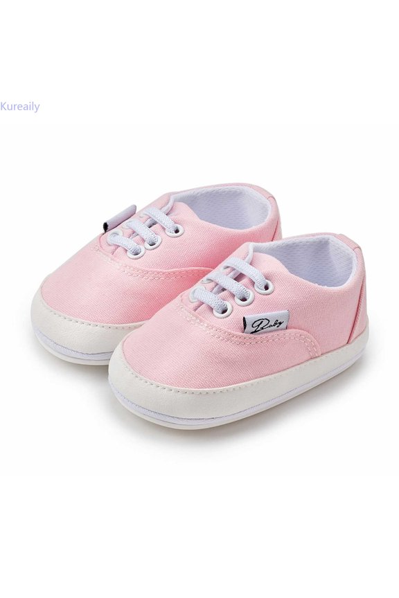 Classic Baby Sneakers Toddler Shoes For Learning To Walk Ideal For Soft Rubber Sole For Indoor And Outdoor Activities 12-18 Months
