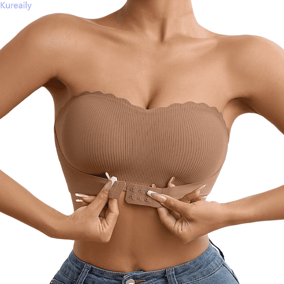 Kureaily Front Closure Strapless Bra For Everyday Comfort And Leisure Activities Versatile Design For All Seasons Sport Everyday Bra
