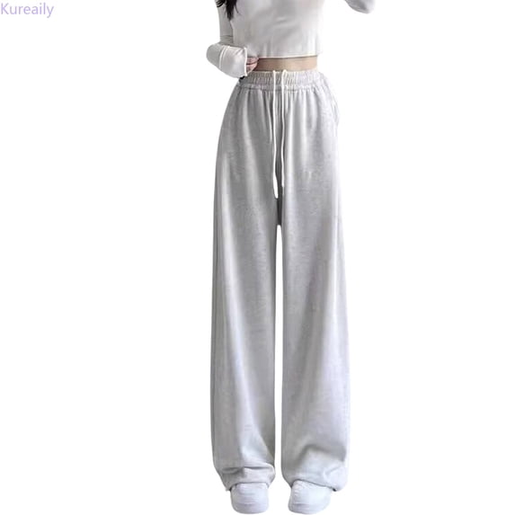 Kureaily Girls Pants Drawstring Elastic Sweatpants Active Joggers Warm Sweatpants For Kids 13-14 Years
