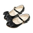 thumbnail image 1 of Kureaily Girls Sandals For Everyday Gatherings High Heel Design For Ages 3 15 Perfectly Paired With Dresses For Spring And Summer/ Size 12,5.5-6 Years(Black), 1 of 4