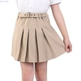 thumbnail image 1 of Kureaily Girls School Pleated Skirt Elastic Waist A Line Mini Skirt For Teen Students Summer Casual Wear 5-6 Years, 1 of 5