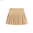 thumbnail image 1 of Kureaily Girls Summer Waist Tennis Pleated Slim Skirt Casual Mini Waist Skirt High Skirt 9-10 Years, 1 of 5
