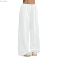 thumbnail image 1 of Kureaily Graphic Baggy Pants Drawstring High Waisted Baggy Sweatpants With Pocket Streetwear Beach Lounge Pants, 1 of 5