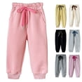 thumbnail image 1 of Kureaily Kids Sweatpants Boys And Girls Soft Casual Straight Leg Athletic Pants With Drawstring And Pockets Jogger Trousers 7-8 Years, 1 of 3