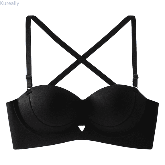Kureaily Light Surface No No Steel Ring Underwear Female Small Chest Gathered Spring And Summer Bra No Underwire Bra