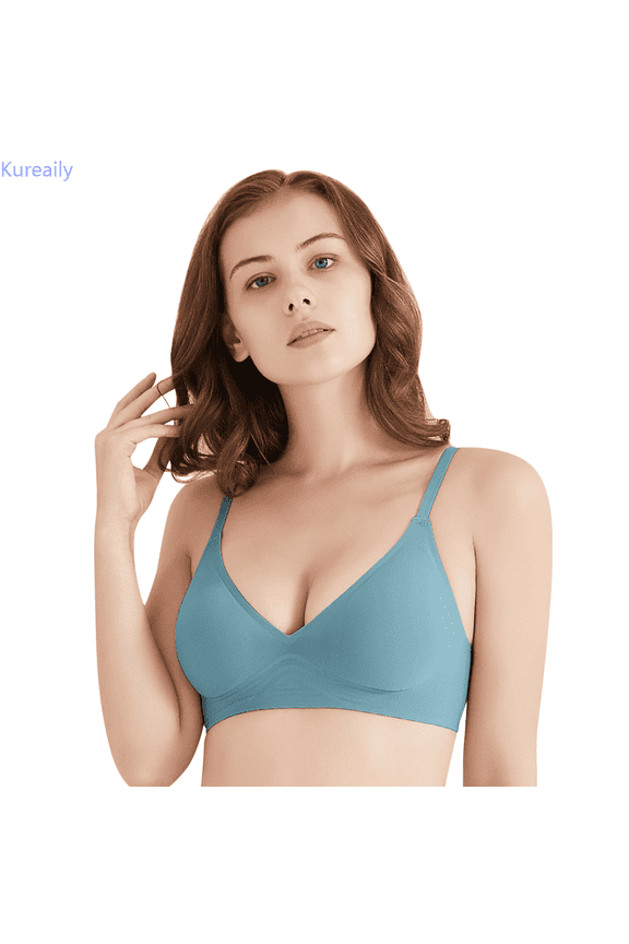 Low Cut Bra For Womens Deep V Underwear Bralette Crop Top Female Bra Push Up Brassiere Bra No Underwire Bra