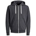 thumbnail image 1 of Kureaily Men Hoodies Casual Hoodies for Men with Zip Pockets Full Zip Long Sleeve Sweatshirt Sports Hooded Jacket, 1 of 4
