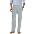 thumbnail image 1 of Kureaily Men's Casual Beach Pants Elastic Light Summer Pants, 1 of 8
