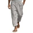 thumbnail image 1 of Kureaily Men's Casual Summer Pants Loose Fit Comfortable Everyday Trousers Breathable Lightweight Long Pants For Daily Wear And Leisure Activities, 1 of 5
