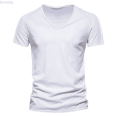 thumbnail image 1 of Kureaily Men's Casual V Neck T Shirts Loose Fit Comfortable Stretchy Pure Color Summer Tee For Daily Wear Tops Athletic Tee T-Shirts, 1 of 1