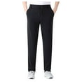 thumbnail image 1 of Kureaily Men's Ice Silk Bottom Sweatpants Baggy Pants Athletic Cozy With Pockets Trousers Joggers High Waisted, 1 of 4