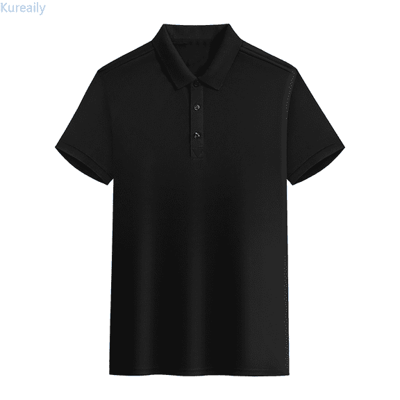 Kureaily Men's Polo Shirts 3 Buttons Casual Work T Shirts Short Sleeve Shirt Outdoor Performance