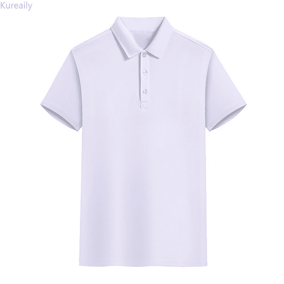 Kureaily Men's Polo Shirts 3 Buttons Casual Work T Shirts Short Sleeve Shirt Outdoor Performance