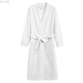 thumbnail image 1 of Kureaily Men's Robes Cloth Bathrobe Soft Kimono Bath Robe Kimono Spa Robe For Men Long Loungewear With Pockets Soft Lightweight Sleep Sets, 1 of 7