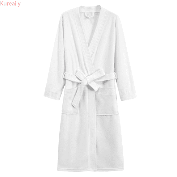 Kureaily Men's Robes Cloth Bathrobe Soft Kimono Bath Robe Kimono Spa Robe For Men Long Loungewear With Pockets Soft Lightweight Sleep Sets