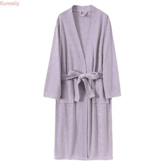 Kureaily Men's Robes Cloth Bathrobe Soft Kimono Bath Robe Kimono Spa Robe For Men Long Loungewear With Pockets T-Shirt Pajama Set