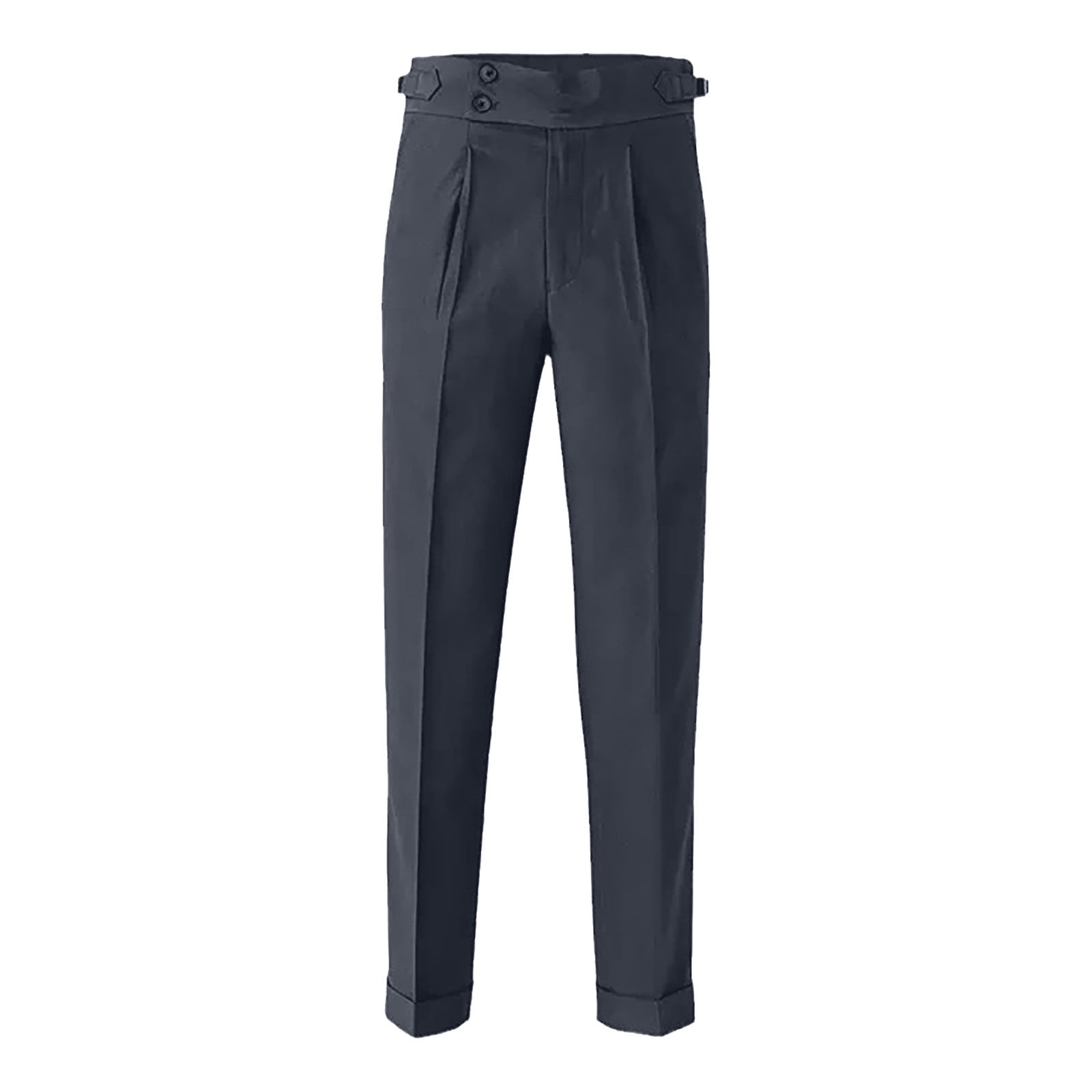 Kureaily Men's Stretch Dress Pants Slim Fit Skinny Suit Pants - Walmart ...