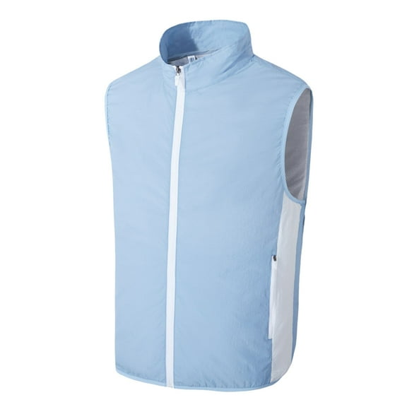 Kureaily Men's Summer Intelligent Air Conditioning Clothing Work Clothes Vest