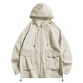 thumbnail image 1 of Kureaily Men's UPF 50+ Sun Outdoor Lightweight Full Zip Hoodie Jacket Long Sleeve Fishing Hiking Performance Shirt, 1 of 7