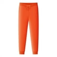 thumbnail image 1 of Kureaily Mens Autumn And Winter High Street Fashion Leisure Loose Sports Running Solid Color Lace Up Pants Sweater Pants Trousers, 1 of 3