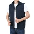 thumbnail image 1 of Kureaily Mens Lightweight Softshell Vest Outdoor Utility Travel Vest Outerwear Sleeveless Jacket For Hiking Runing, 1 of 9