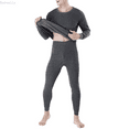 thumbnail image 1 of Kureaily Mens Round Neck Pure Cotton Thermal Underwear Set Thin Autumn Clothes And Pants Bottoming Shirt Mens Sets Loungewea, 1 of 7