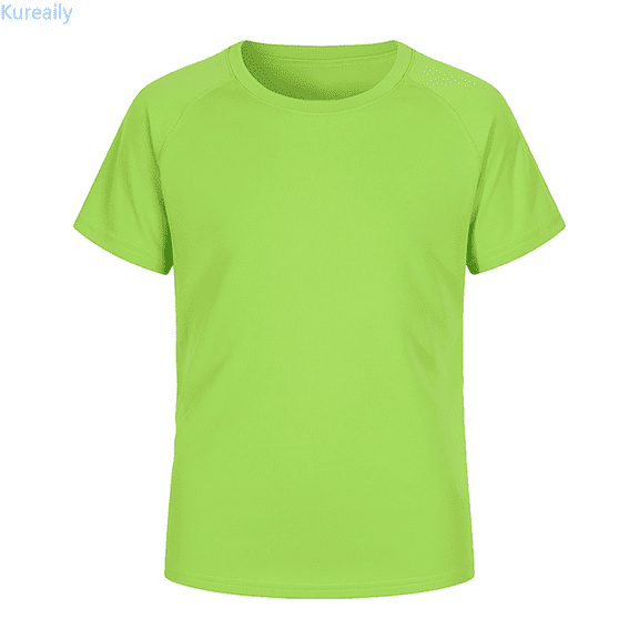 Kureaily Mens Swim Shirt Short Sleeve UPF 50+ Sun Shirt Rash Guard Athletic Quick Drying T Shirts Casual Button Down Washed T-Shirts