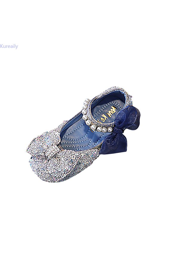 Performance Dance Shoes For Girls Childrens Shoes Pearl Rhinestones Shining Kids Princess Shoes Baby Girls Shoes For Party And Wedding 7
