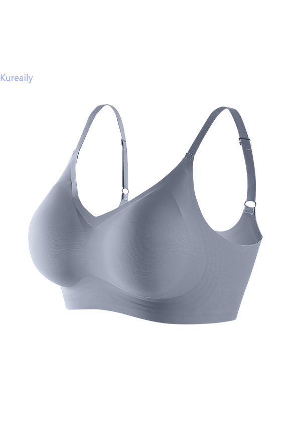 Semi Liquid Jelly Soft Support Ladies' Underwear Bra Receiving Rimless Bra Full Coverage Bras