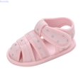 thumbnail image 1 of Kureaily Spring And Summer Children Baby Toddler Shoes Boys And Girls Sandals Flat Bottom Round Toe Light Soft Solid Color Comfortable 0-6 Months, 1 of 5